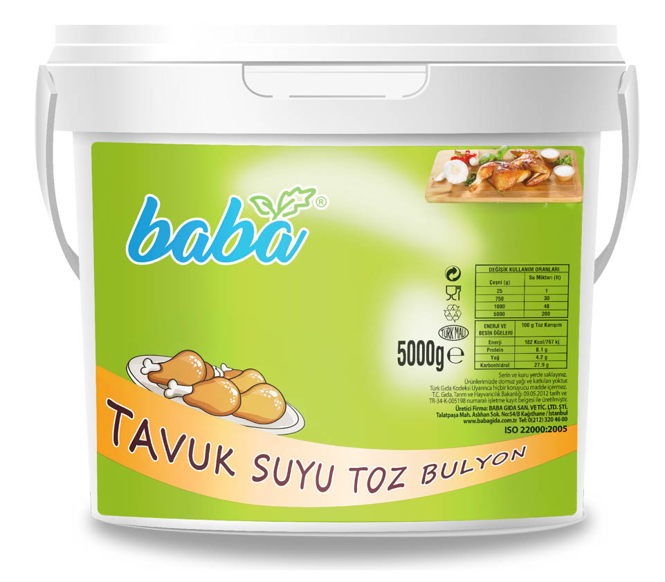 Tavuk Suyu Toz Bulyon