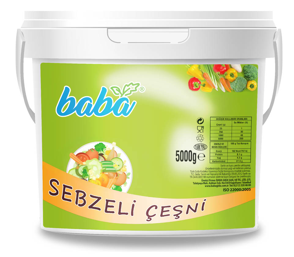 Sebzeli Çeşni Toz Bulyon